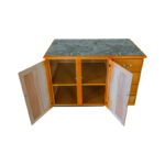 ANDO 48" COUNTER Tile Top Kitchen Unit [Cedar & Ply & Porcelain Tile] - Image 2