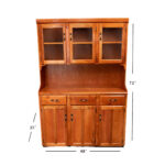 ANDO 50" 3 DOOR (SHORT) Complete Kitchen Unit [Cedar & Ply]