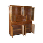 ANDO 62" 4 DOOR (2 SHORT & 2 LONG) Complete Kitchen Unit [Cedar & Ply] - Image 2